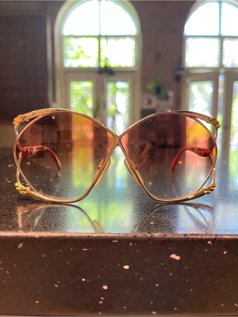 1980s Christian Dior 2056 45 Oversized Butterfly Sunglasses | Rare Vintage Optyl